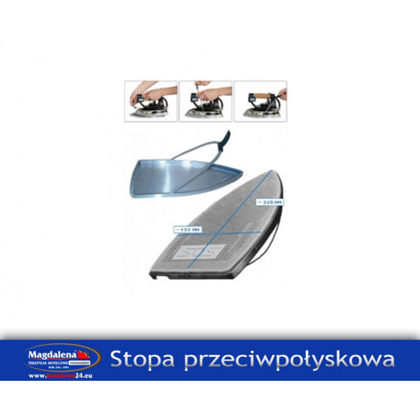 Stopa przeciw połyskowa  do  żelazka STEAM MASTER