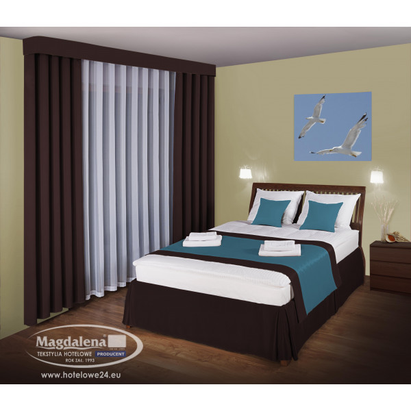 Zasłony zaciemniające blackout - komplet w szerokości 250 cm