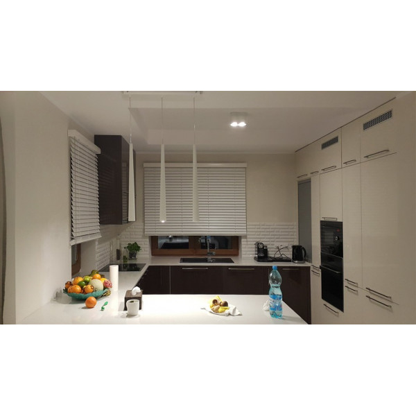 Żaluzja drewniana 50 mm rozm. 120x160 cm w kolorze brązowym Żaluzja drewniana 50 mm rozm. 120x160 cm w kolorze brązowym