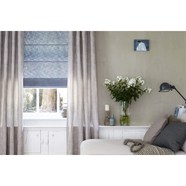 Zasłona zaciemniająca rzymska na wymiar 120 x 160 cm ze sterowaniem elektrycznym Zasłona zaciemniająca rzymska na wymiar 120 x 160 cm ze sterowaniem elektrycznym