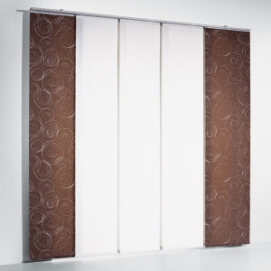 Nowoczesne zasłony panelowe Panel Track na wymiar 375x240 cm