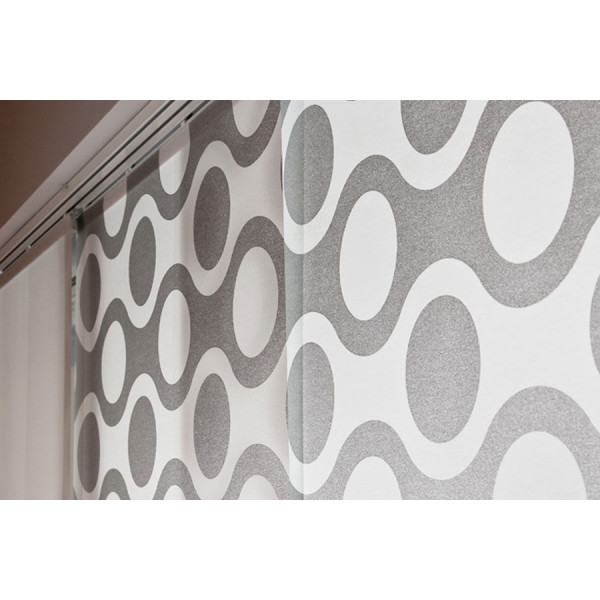 Nowoczesne zasłony panelowe Panel Track na wymiar 375x240 cm