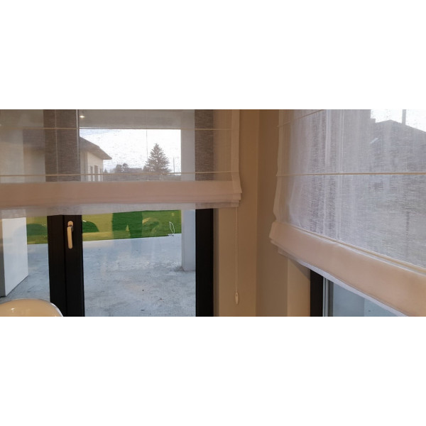 MAG 327 Roleta rzymska transparentna do kuchni w rozm. 110x250 cm MAG 327 Roleta rzymska transparentna do kuchni w rozm. 110x250 cm