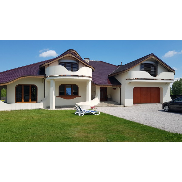 Żaluzja fasadowa Z90 z napędem elektrycznym Elero w kolorze "antracyt" Żaluzja fasadowa Z90 z napędem elektrycznym Elero w kolorze "antracyt"