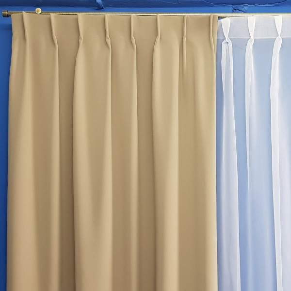 MAG 300 Zasłona zaciemniająca Blackout w kolorze jasnoszarym rozmiar 140x240 cm