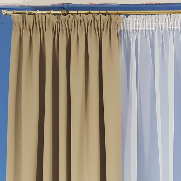 MAG 300 Zasłona zaciemniająca Blackout w kolorze jasnoszarym rozmiar 140x240 cm