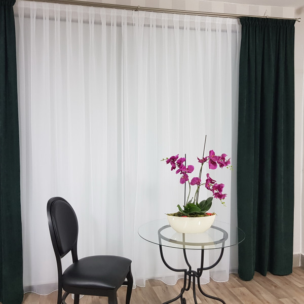 MAG 323 Zasłona dekoracyjna na taśmie szer. 140x160 cm