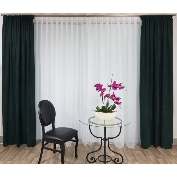 MAG 323 Zasłona dekoracyjna na taśmie szer. 140x160 cm