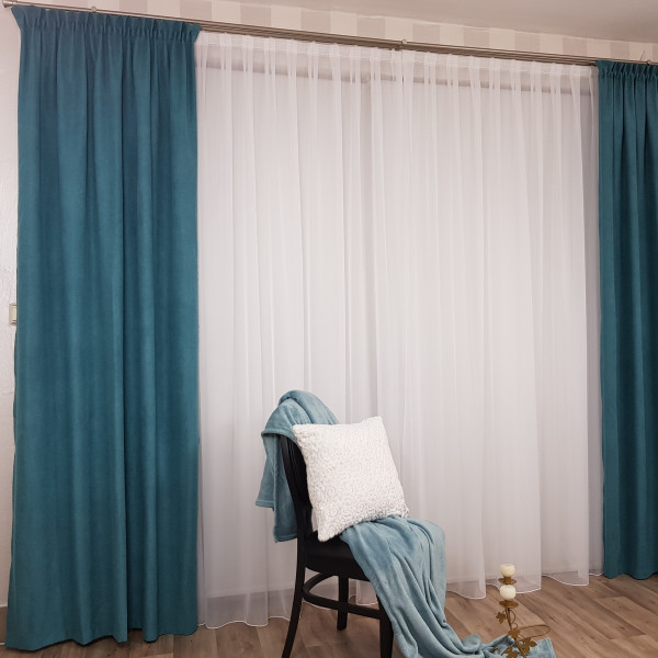 MAG 324 Gotowa zasłona na taśmie szer. 140x160 cm