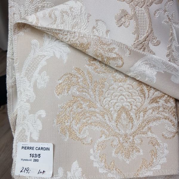 Pierre Cardin tkaniny zasłonowe do salonu 103