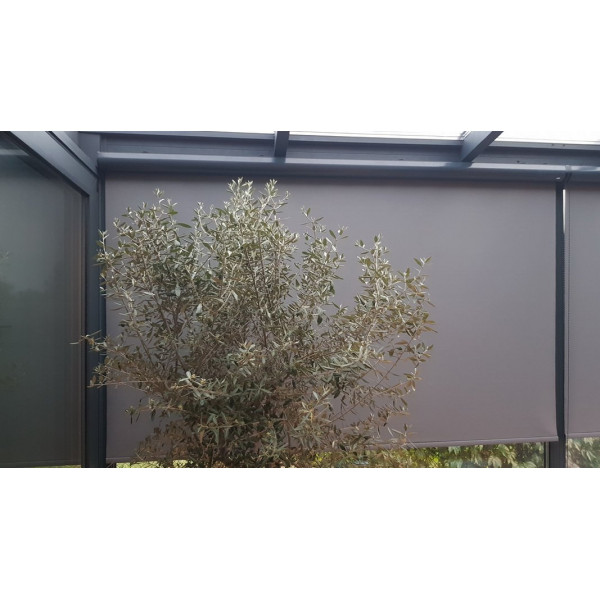 RM 45 Roleta wolnowisząca z napędem elektrycznym w rozm. 185x300 cm kolor szary