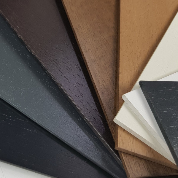 Żaluzja drewniana biała 70mm w rozm. 160x170 cm