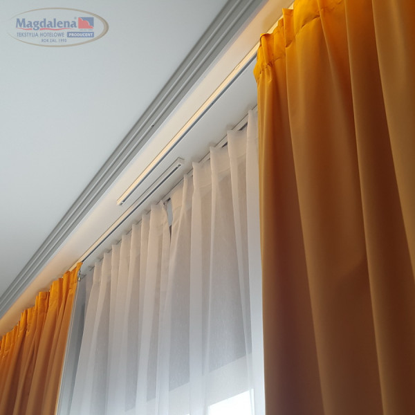 Karnisz aluminiowy KS system. Szyny w metrażu