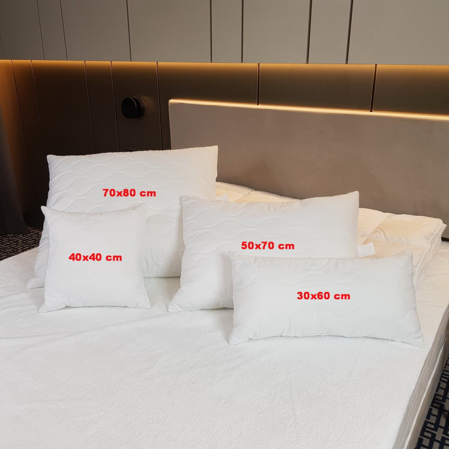 Zestaw poduszek hotelowych MICRO w rozm. 50x60 cm za 12 szt.