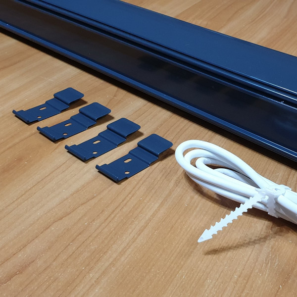 RM 45 Roleta wolnowisząca z napędem elektrycznym w rozm. 168x286 cm kol. B609 antracyt RM 45 Roleta wolnowisząca z napędem elektrycznym w rozm. 168x286 cm kol. B609 antracyt