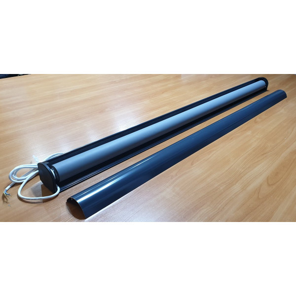 RM 45 Roleta wolnowisząca z napędem elektrycznym w rozm. 168x286 cm kol. B609 antracyt RM 45 Roleta wolnowisząca z napędem elektrycznym w rozm. 168x286 cm kol. B609 antracyt