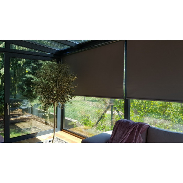 RM 45 Roleta wolnowisząca z napędem elektrycznym w rozm. 168x286 cm kol. B609 antracyt RM 45 Roleta wolnowisząca z napędem elektrycznym w rozm. 168x286 cm kol. B609 antracyt