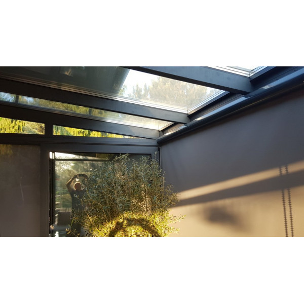 RM 45 Roleta wolnowisząca z napędem elektrycznym w rozm. 168x286 cm kol. B609 antracyt RM 45 Roleta wolnowisząca z napędem elektrycznym w rozm. 168x286 cm kol. B609 antracyt