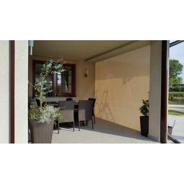 Roleta zewnętrzna SK45 typu Screen w rozm. 380x300 cm Roleta zewnętrzna SK45 typu Screen w rozm. 380x300 cm