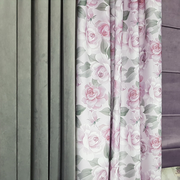 Zasłona dekoracyjna do sypialni G/166/2019 w rozm. 140x250 cm