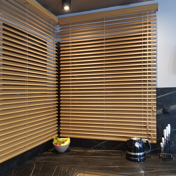 Żaluzja bambusowa 50 mm do kuchni w rozm. 120 x 156 cm