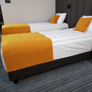 Narzutka szal na łóżko PAS 316 w rozm. 65x170 cm