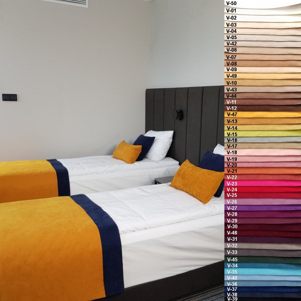 Narzuta na łóżko hotelowe PAS 320 w rozm. 80x140 cm za 10 szt.