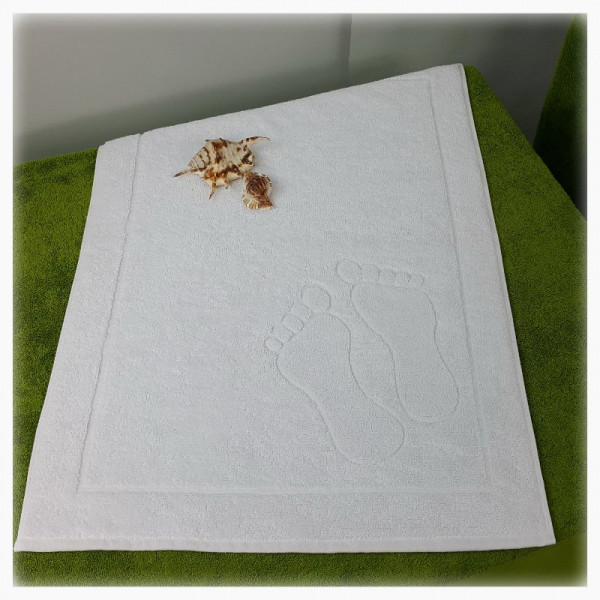 STOPKA HOTELOWA Mata biała gr. 700 g/m2  rozm. 50x70 cm STOPKA HOTELOWA Mata biała gr. 700 g/m2  rozm. 50x70 cm