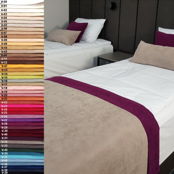 Narzuta na łóżko PAS 333 hotelowa w rozm. 80x140 cm za 10 szt.