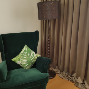 Zasłona welurowa kol. oliwkowy beż szer. 140x250 cm MAG 328 2