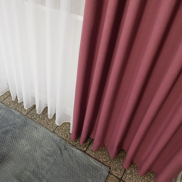 Zasłony na taśmie fala rozm. 247x150 cm komplet G/192/2019