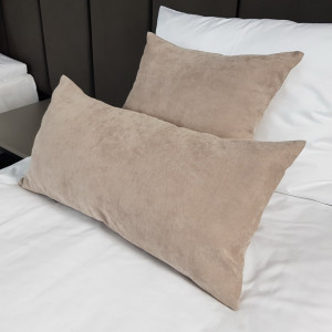 Poszewka na poduszkę gładka 30x60 cm beż za 10 szt. POS 323 2