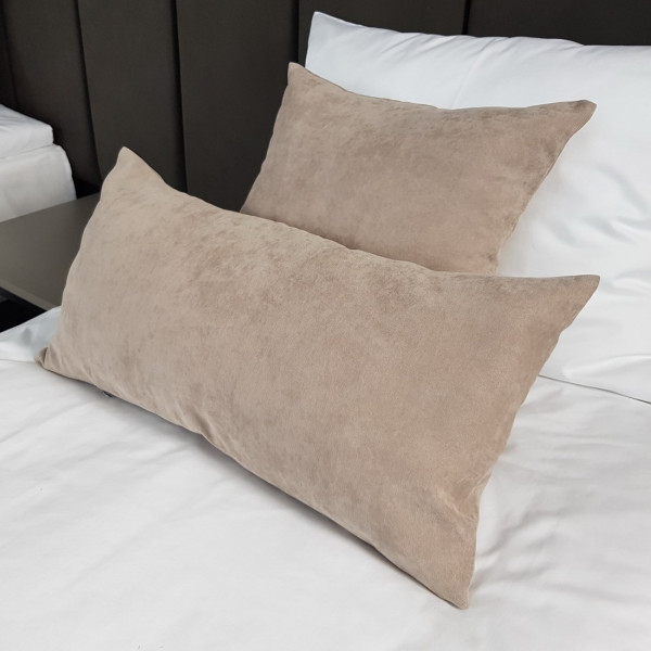 Poszewka na poduszkę gładka 30x60 cm beż za 10 szt. POS 323