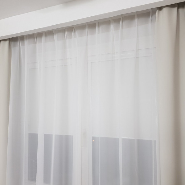 Firana hotelowa z atestem rozm. 180x245 cm SKY001/1/FR