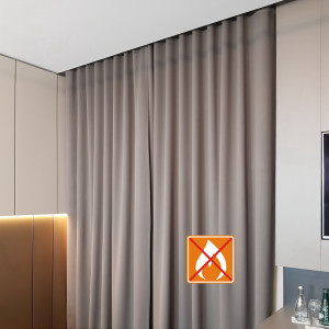 Zasłony niepalne z atestem 90x250 cm SKY101/2/FR za 10 szt.