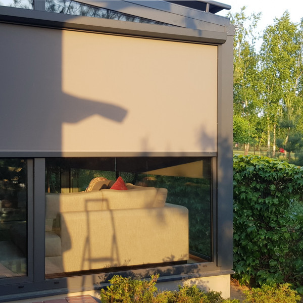 Roleta zewnętrzna screen szer. 300x250 cm na taras