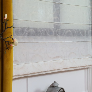 Roleta rzymska pozioma na wymiar 135x250 cm SUNFLOWER04