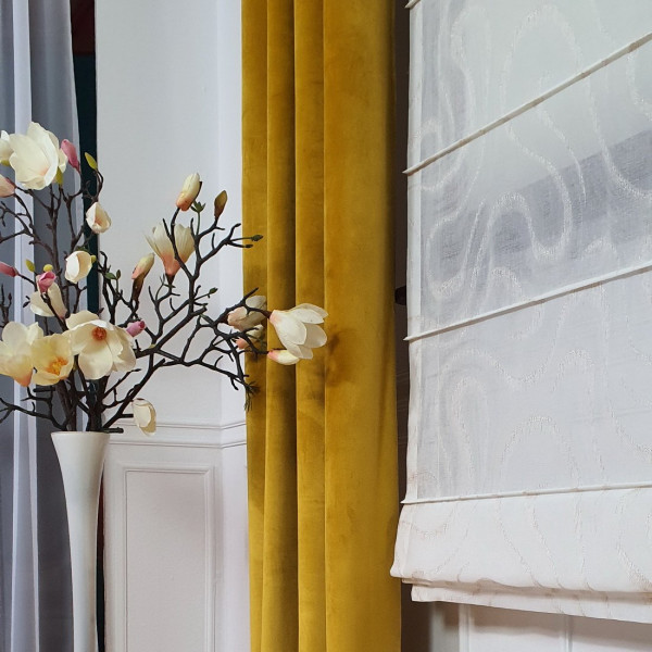 Roleta rzymska pozioma na wymiar 135x250 cm SUNFLOWER04