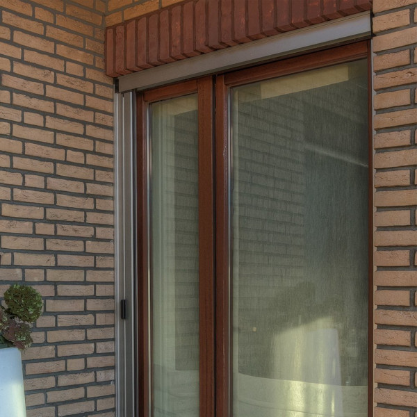 Moskitiera plisowana Anwis na wymiar 90x200 cm kolor anoda silver