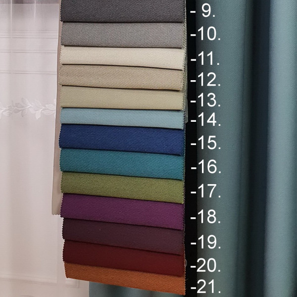 Zasłona gotowa na taśmie rozm. 140x280 cm MAG 354