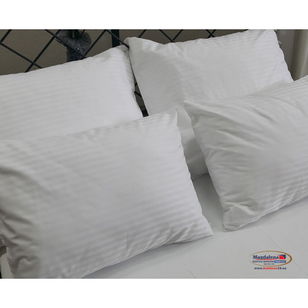 Poszewka hotelowa 50x70 pasek 1cm