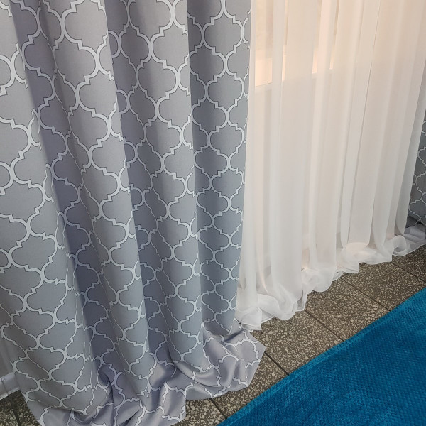 Zasłony hotelowe blackout MAG 343 w rozm. 150 x 265 cm