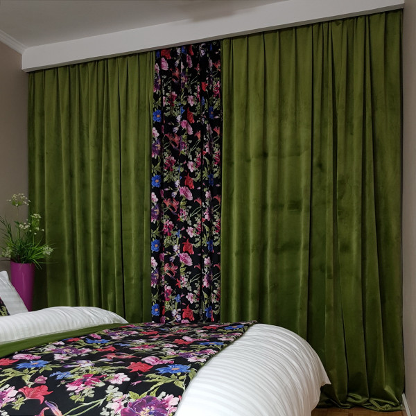 Zasłony dekoracyjne welurowe MAG 345 w rozm. 140 x 250 cm