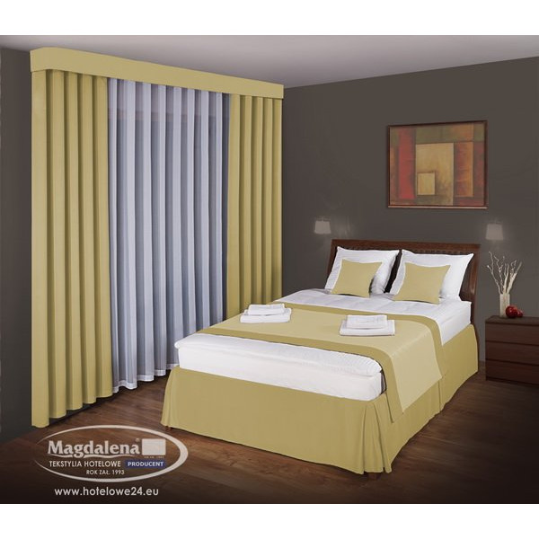 Zasłony zaciemniające blackout w szerokości 250 cm - komplet