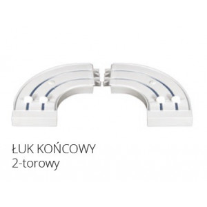 Łuki końcowe do szyn PCV...