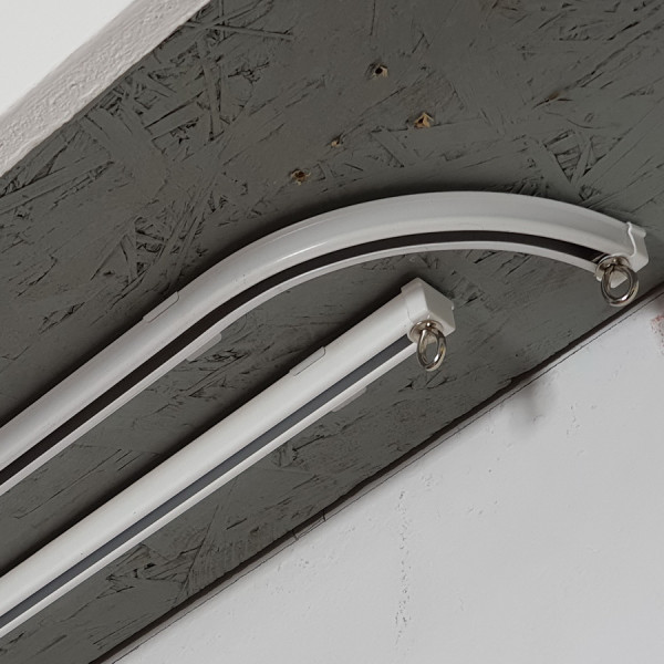 szyna aluminiowa biała