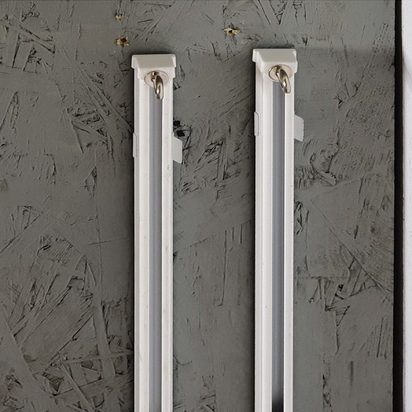 szyna sufitowa aluminiowa biała